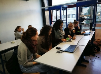 Abbildung 1 RoboFIT RoboRetter Workshop Lise Meitner Gymnasium