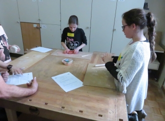 Abbildung 1 RoboFIT Schräger Roboter Workshop Lise Meitner Gymnasium