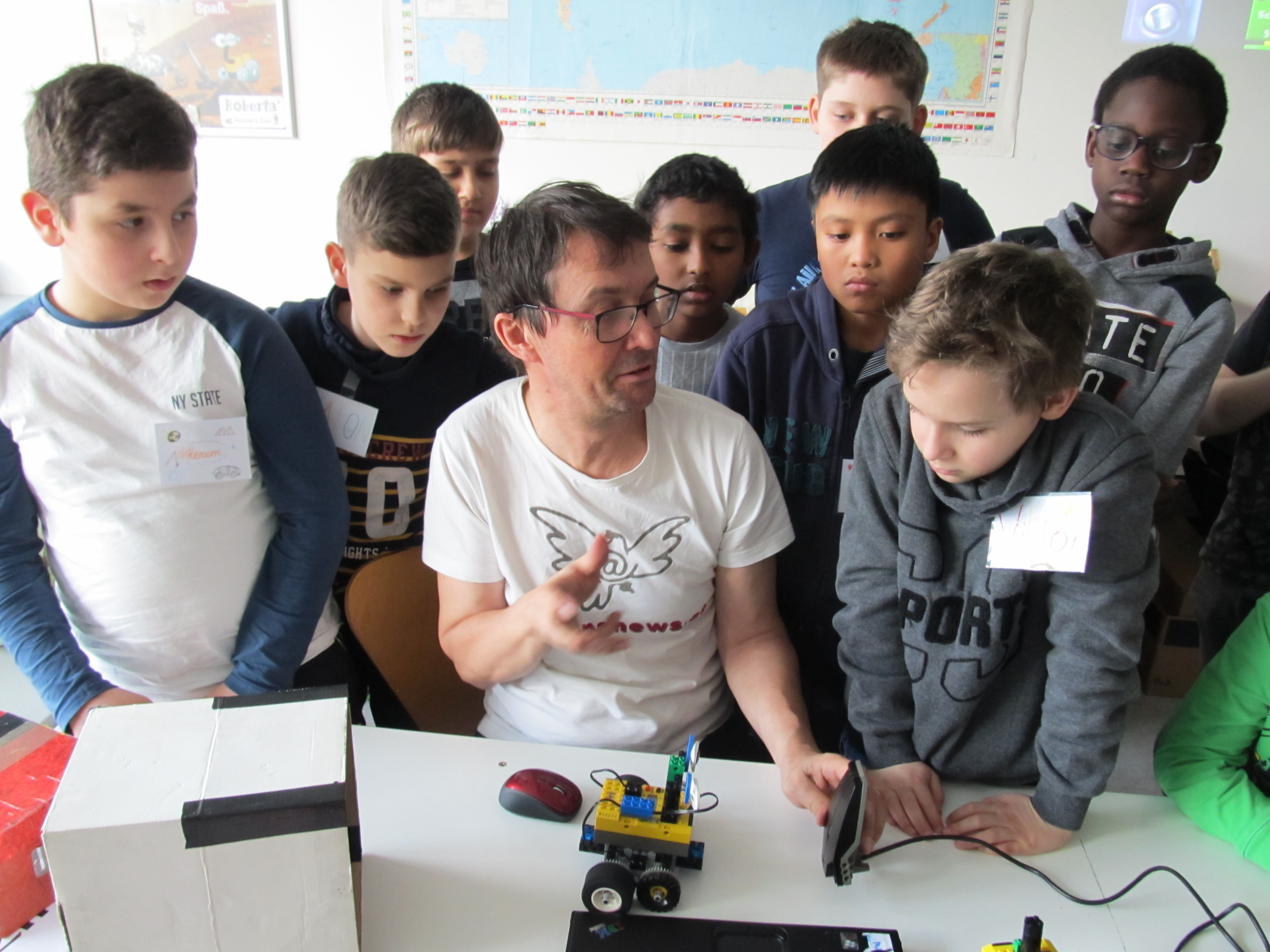 RoboFIT Roberta Workshop Laaerberg Gymnasium