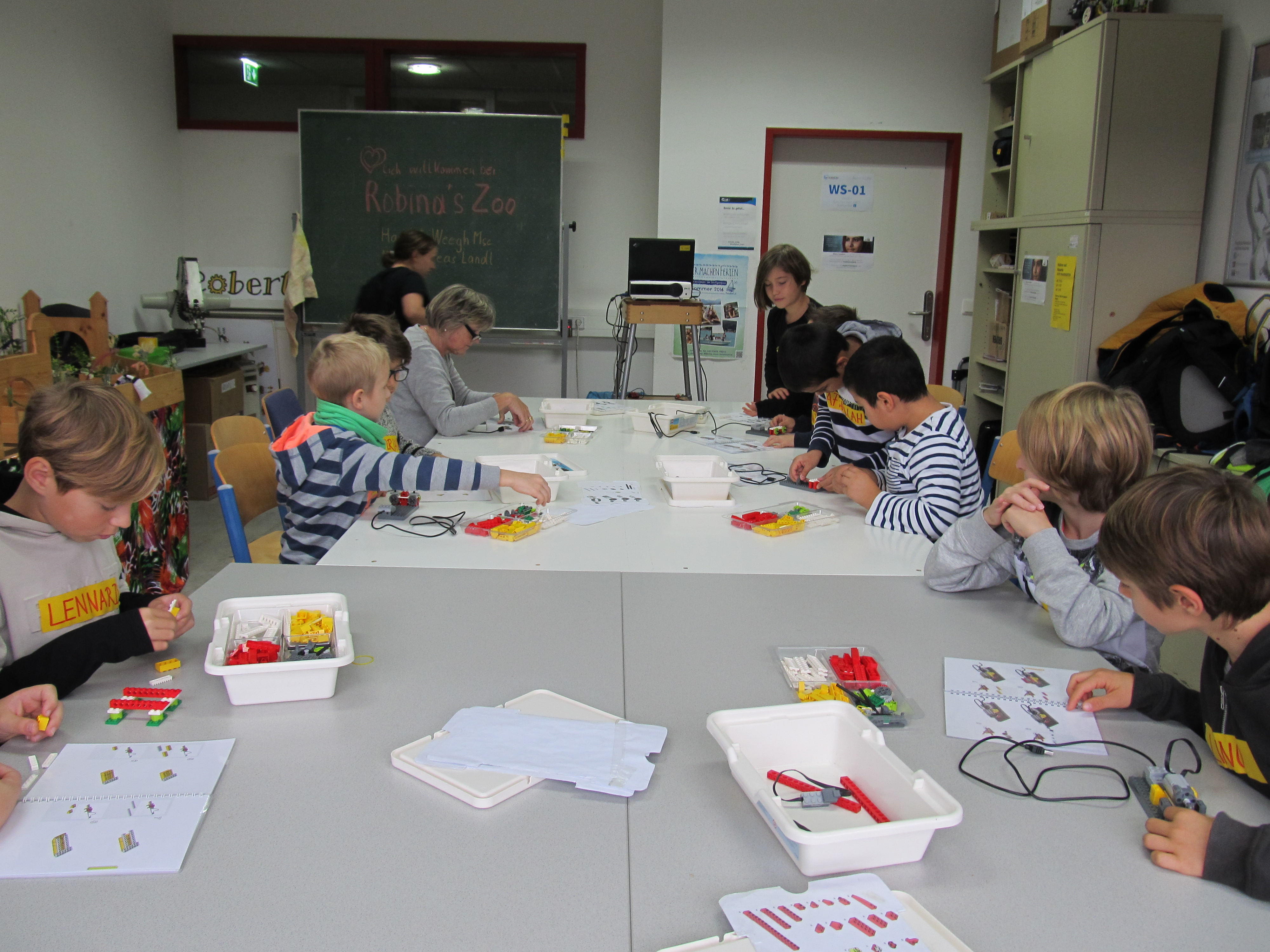 RoboFIT Robina Workshop VS Kindermanngasse